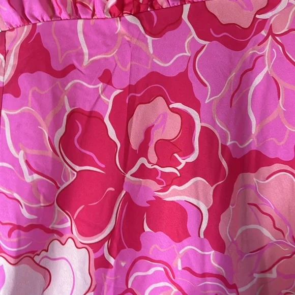 New! Gingham & Heels Jaidon Midi Dress - Pink Hibiscus Size AU 10 (Size US 6) - Picture 11 of 15